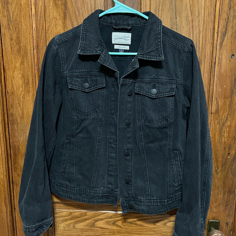 Black Jean Jacket